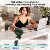 BIGQIN mini usb namizni ventilator s tremi hitrostmi odprta embalaža | Shoptok.si