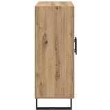 vidaXL Kreveta Umjetnički hrast 69,5 x 34 x 90 cm | shoptok.hr