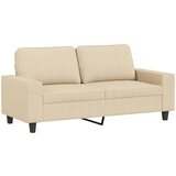  The Living Store Kavč dvosed krem 140 cm blago - Kavč Dvosed, (21447906) | Shoptok.si