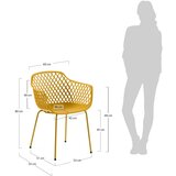 Kave Home Rumen plastičen vrtni stol Quinn – | Shoptok.si