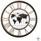 Atmosphera SAT WORLD D67CM METAL MDF CRNI | shoptok.hr