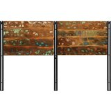 vidaXL Uzglavlje kreveta 160 cm Puno obrađeno drvo i željezo | shoptok.hr