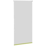 Rolo zavjesa za zamračivanje, zeleno lišće, 65x130 cm, širina tkanine 60,7 cm, poliester | shoptok.hr