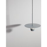 Nova Luce Prljavo plava LED viseća svjetiljka aluminijska ø 30 cm Edem – | shoptok.hr