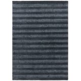 MADE Temno modra ročno tkana preproga iz recikliranih vlaken 160x230 cm Connor – Cene