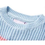  Dječji džemper pleteni plavi 104 | shoptok.hr