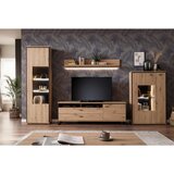 Livetastic DNEVNI REGAL, antracit, barve hrasta | Shoptok.si