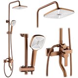 Rea Komplet za prhanje MY2021-77C ARGUS COPPER BRUSH | Shoptok.si