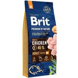 BRIT Premium by Nature dog adult medium chicken 3KG Cene