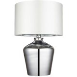  Endon 61198 - Stona lampa WALDORF 1xE27/10W/230V sjajni hrom/bela | Eponuda.com