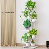 MTShining Stojalo za rastline, večnamenski nosilec za lončke, notranji in zunanji organizator razstave, 6plastno-belo, (5000248561) | Shoptok.si
