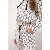Kesi Women's velour set with print ecru | shoptok.hr