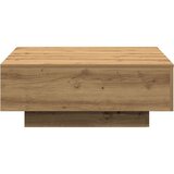 vidaXL Miza za kavico Artizanski hrast Trdi les 80 x 80 x 31 cm | Shoptok.si