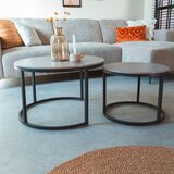 MID.YOU KLUBSKA MIZA, 68/43/68 cm siva | Shoptok.si