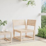  Kutna vrtna sofa 73 x 73 x 78 cm od masivne borovine | Eponuda.com