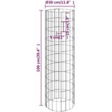  Kružne gabionske povišene gredice 4 kom Ø30 x 50/100/150/200 cm | Eponuda.ba
