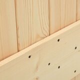  Klizna vrata s priborom za montažu 90 x 210 cm masivna borovina | shoptok.hr