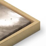  Slika - Birds in the Clouds (1 Part) Vertical 80x120 U prirodnom drvenom okviru | shoptok.hr