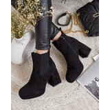 Resti Eco-suede women's Tregianca stiletto boots | Shoptok.si