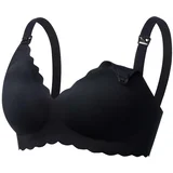 grudnjak za dojenje jelly strip seamless yn46 black