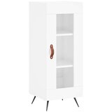  Komoda sjajna bijela 34,5 x 34 x 90 cm od konstruiranog drva | shoptok.hr