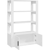  Komoda bijela 80 x 30 x 119,5 od konstruiranog drva | shoptok.hr