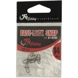 Fil Fishing mamac kopča fast - lock snap br.14, 10 kom Cene