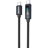 Dudao KABEL USB-C NA USB-C 100W Z LED ZASLONOM 1M ZA TELEFONE, (5000310980) | Shoptok.si