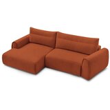 Bobochic Paris oranžna kotna sedežna garnitura aden | Shoptok.si