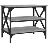  Stranska mizica siva sonoma 55x38x45 cm inženirski les, (20714491) | Shoptok.si