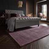 Flair Rugs Temno vijolična ročno tkana volnena preproga 160x230 cm Border – | Shoptok.si