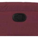  Naslonjač od tkanine crvena boja vina | shoptok.hr