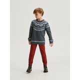 Reserved - Chino hlače s remenom - crvena | shoptok.hr