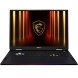 MSI Gaming notebook Raider A18 HX A9WIG-080, RTX™ 5080 45.7 cm (18 palac) UHD+AMD Ryzen 99955HX3D64 GB RAM2 TB SSD;njema u