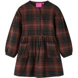  Dječja haljina dugih rukava boja konjaka 104 | shoptok.hr