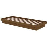  Okvir za krevet od masivnog drva boja meda 75x190 cm mali | shoptok.hr