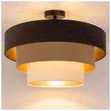 Brilagi plafonski luster luneta 1xE27/60W/230V prečnik 40 cm braon/bež/krem | Eponuda.com