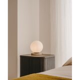 Kave Home Bela namizna svetilka s steklenim senčnikom (višina 22 cm) Malachi – | Shoptok.si