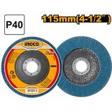  Lamelna brusna plošča 115x22 P40 FDZ1151 INGCO | Shoptok.si