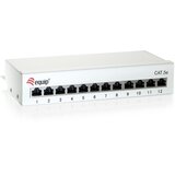 Equip 12-Port Cat.6 Desktop Patch Panel, Light Grey | shoptok.hr