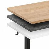  Električni okvir stola podesiv po visini 72-118 cm za radne povr&amp;scaron;ine do 160 cm crne boje modernhome Slike
