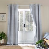 Catherine Lansfield Modre zavese v kompletu 2 ks 168x137 cm Logan Stripe – | Shoptok.si