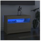  TV omarica z LED lučkami 2 kosa sonoma hrast 60x35x40 cm | Shoptok.si