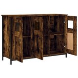  Komoda boja dimljenog hrasta 100 x 35 x 70 cm konstruirano drvo | Eponuda.com