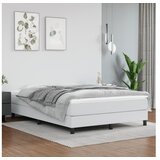  Vzmetnica z žepkasto vzmetjo bela 140x190x20 cm umetno usnje | Shoptok.si