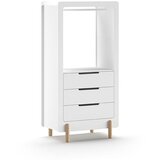 Vipack Bela odprta otroška garderobna omara 88x180x57 cm Smile – | Shoptok.si