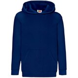 Fruit Of The Loom Navy blue children's sweatshirt Classic kangaroo Cene