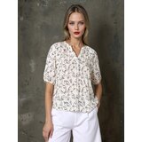 Sinsay Viskozna bluza s uzorkom | shoptok.hr