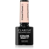 Claresa SoakOff UV/LED Color Cloud Pastel gel lak za nohte z uporabo UV/LED lučke odtenek 5 5 g Cene