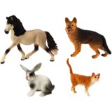  Set figurica 4u1 - konj, pas, zec, mačka | Shoptok.si